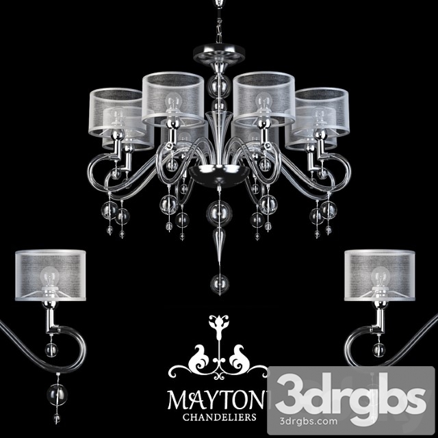 Chandelier Maytoni Mod603 08 N 3dsmax Download - thumbnail 1