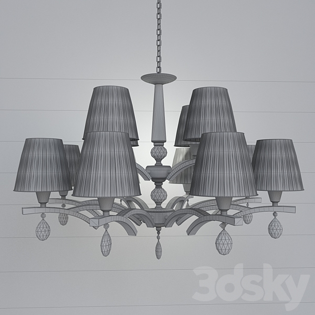 Chandelier Maytoni Modern Arte 3DSMax File - thumbnail 2