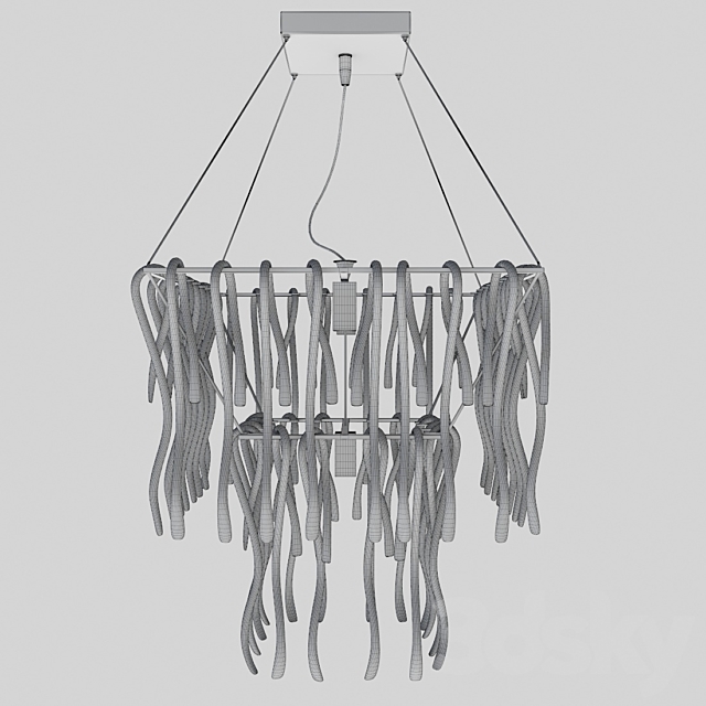 Chandelier Medusa Art 5095 3DS Max Model - thumbnail 2