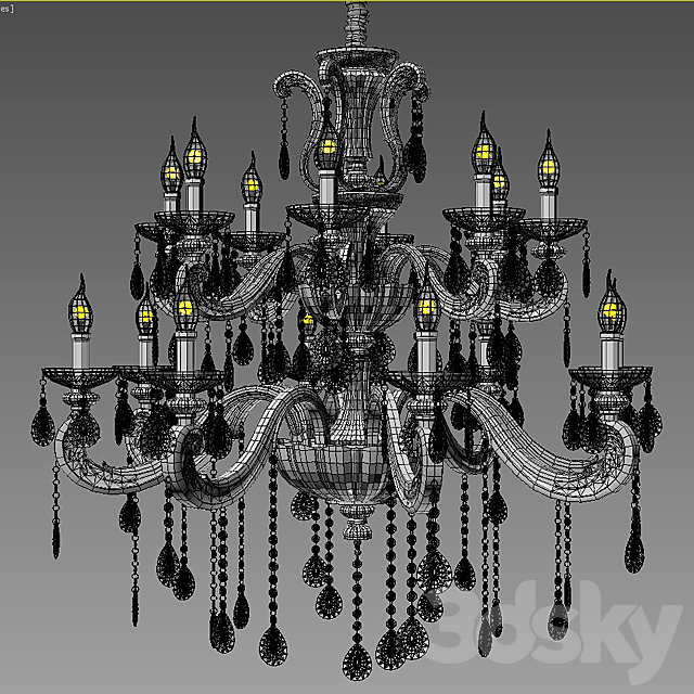 Chandelier MEEROSEE 3DSMax File - thumbnail 3