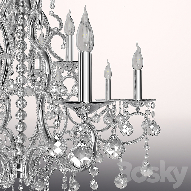 Chandelier Mirada de Cristal Frost 57010_12_01 3DSMax File - thumbnail 2