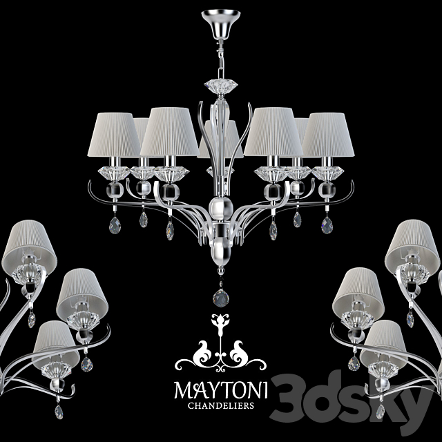 Chandelier MOD560-07-N 3DSMax File - thumbnail 1