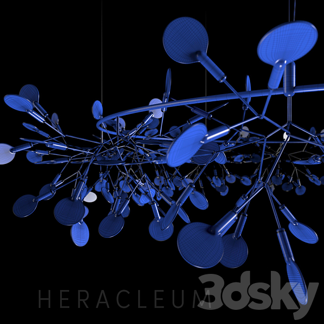 Chandelier Moooi Heracleum the Big O 3DSMax File - thumbnail 2