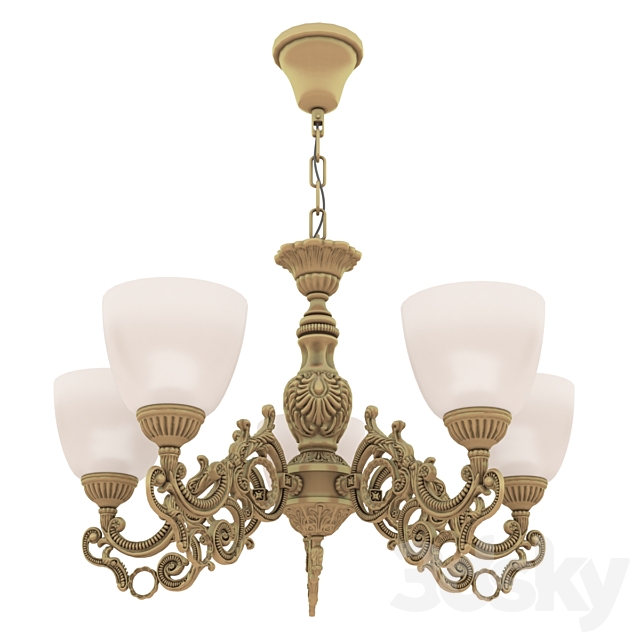 Chandelier MW-Light Ariadne 450016805 3DSMax File - thumbnail 1