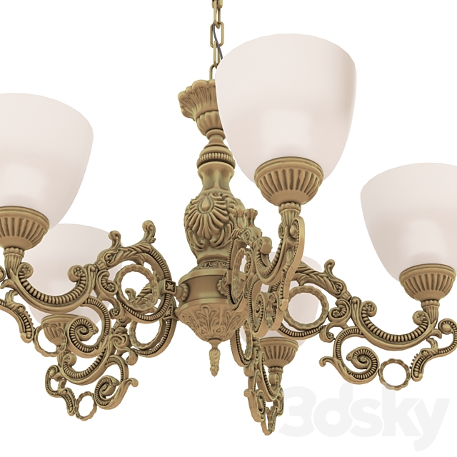 Chandelier MW-Light Ariadne 450016805 3DSMax File - thumbnail 2