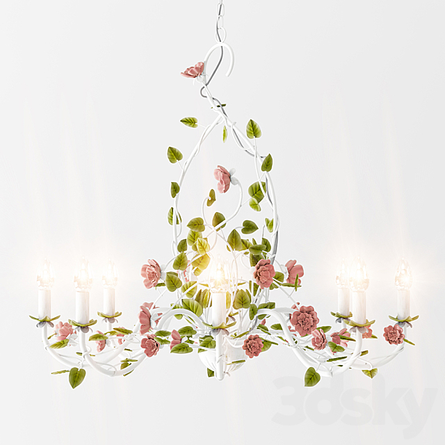 Chandelier MW-LIGHT Bouquet 421013708 3DSMax File - thumbnail 1