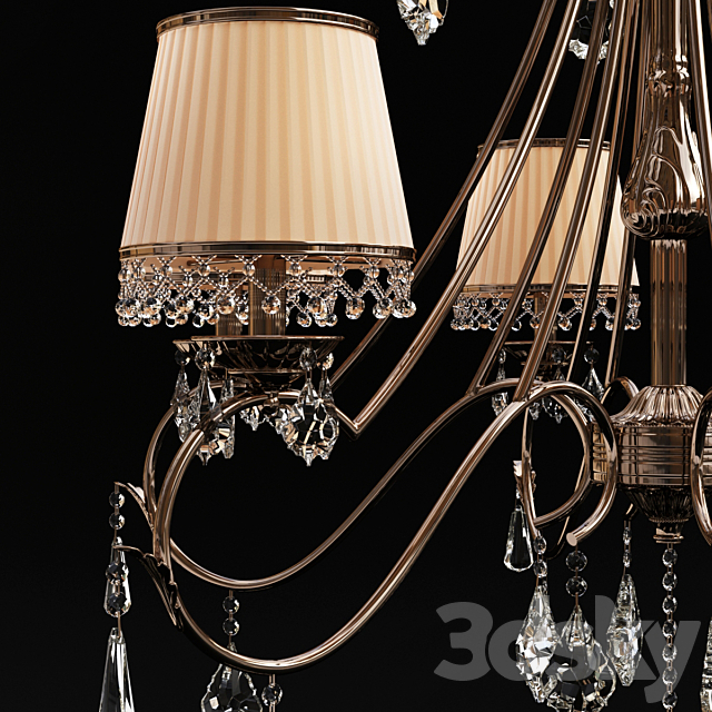 Chandelier Neobronce by Tomas & Saez LIGHTING 2110 3DSMax File - thumbnail 2