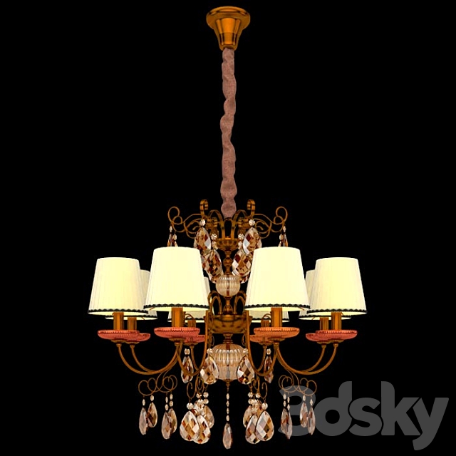 Chandelier Newport 10508 _ C 3DSMax File - thumbnail 1