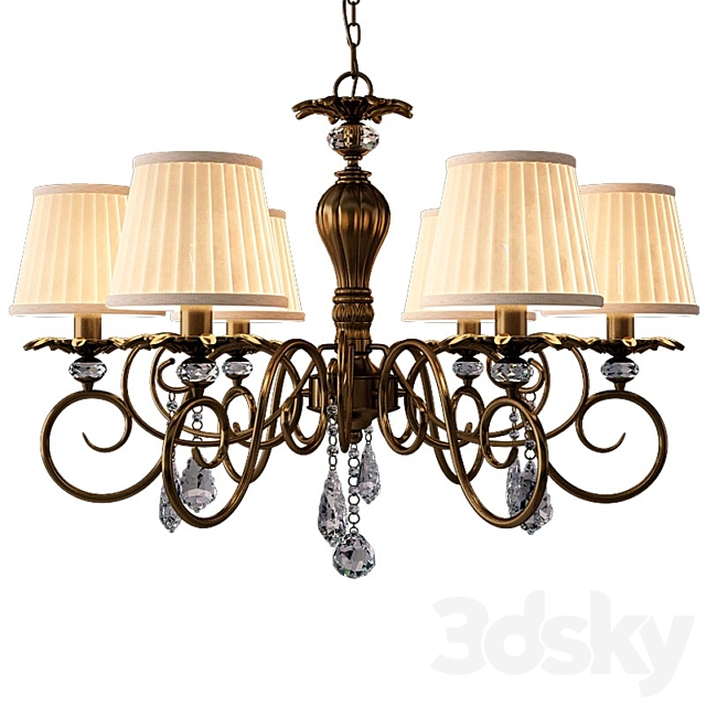 Chandelier Newport 2106 _ C 3DSMax File - thumbnail 1