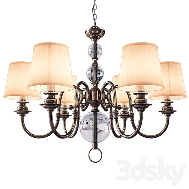 Chandelier Newport 3106 _ C 3DSMax File - thumbnail 1