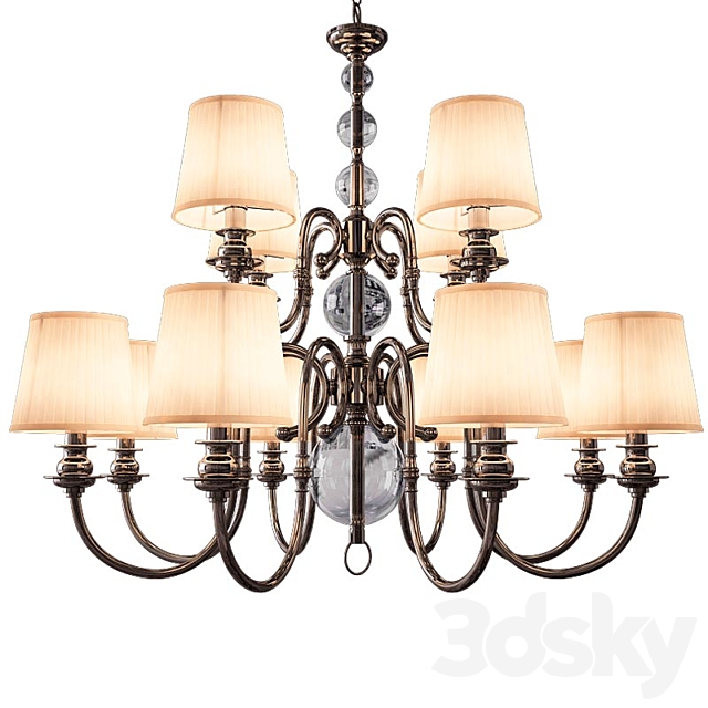 Chandelier Newport 3112 _ C 3DSMax File - thumbnail 1