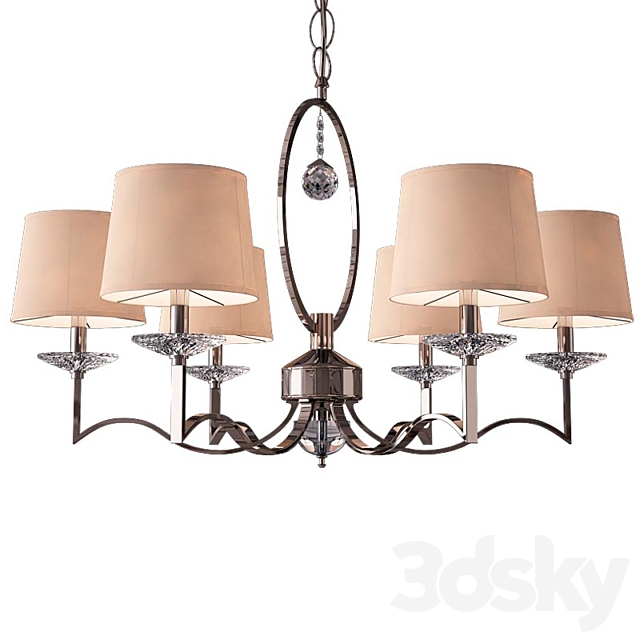 Chandelier Newport 31906 _ C 3DSMax File - thumbnail 1