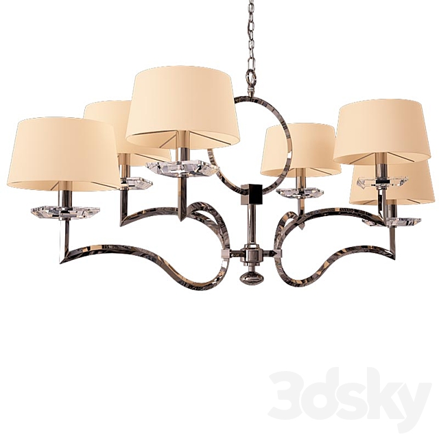 Chandelier Newport 3306 _ C 3DSMax File - thumbnail 1