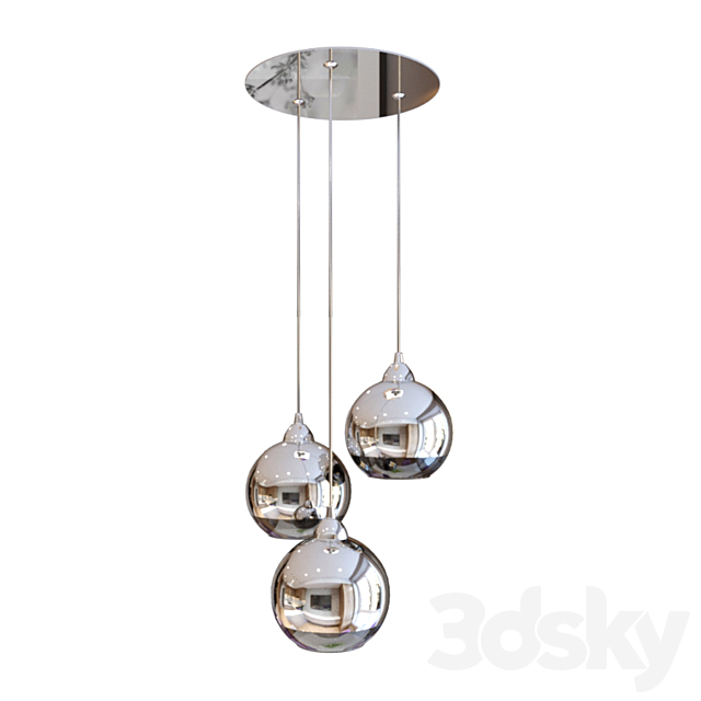 Chandelier nowodvorski globe 9306 3DSMax File - thumbnail 1