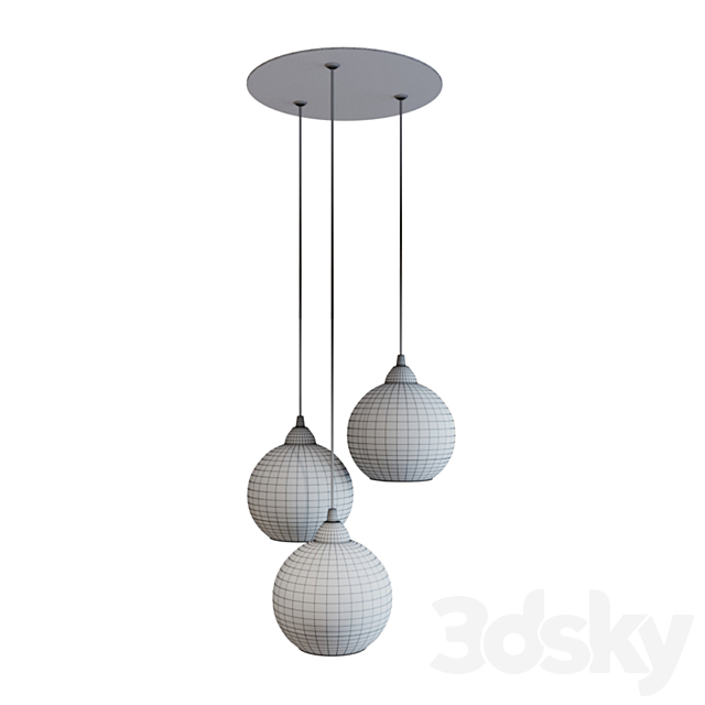 Chandelier nowodvorski globe 9306 3DSMax File - thumbnail 2