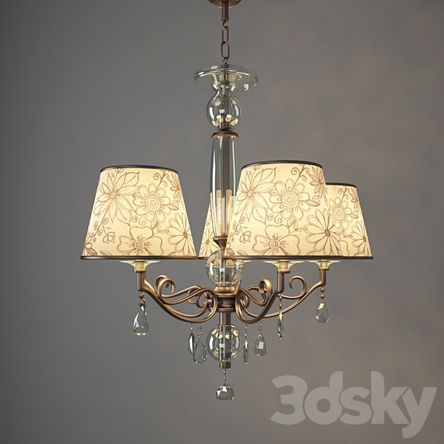 Chandelier Odeon Light LIKA 2275_5 3DSMax File - thumbnail 1