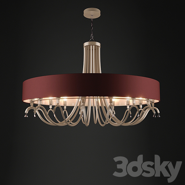 Chandelier PatriciaGarganti Stravagante 3DS Max Model - thumbnail 1