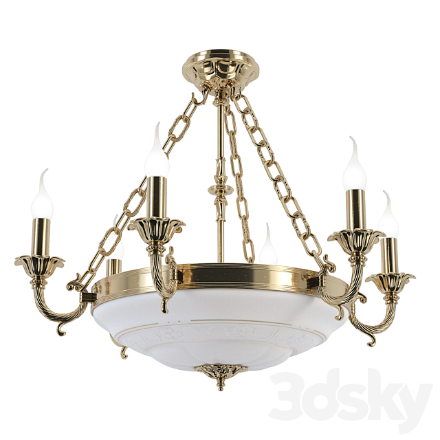 Chandelier Pavia E 1.13.6 G 3DSMax File - thumbnail 1