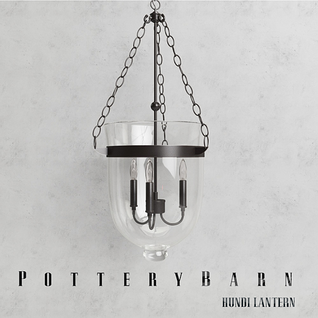 Chandelier POTTERY BARN HUNDI LANTERN 3DSMax File - thumbnail 2