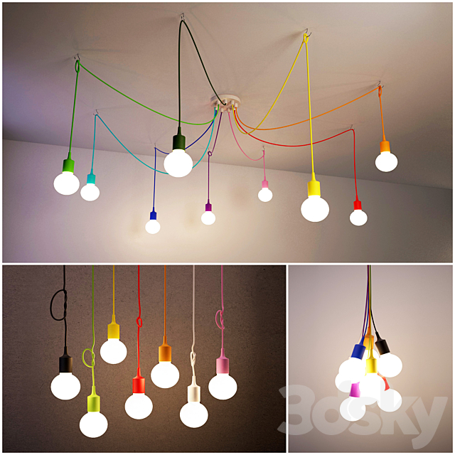 Chandelier Rainbow 3DSMax File - thumbnail 1