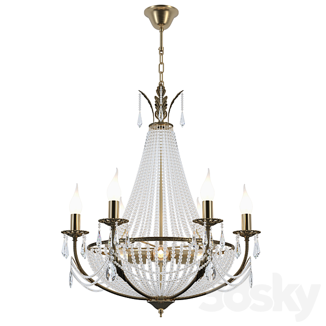 Chandelier Recetto E 1.6.6.100 GH 3DSMax File - thumbnail 1