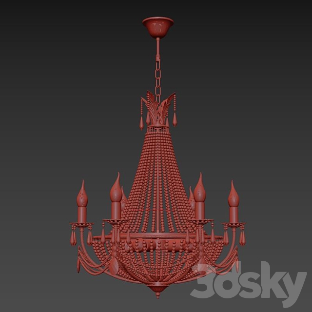 Chandelier Recetto E 1.6.6.100 GH 3DSMax File - thumbnail 2