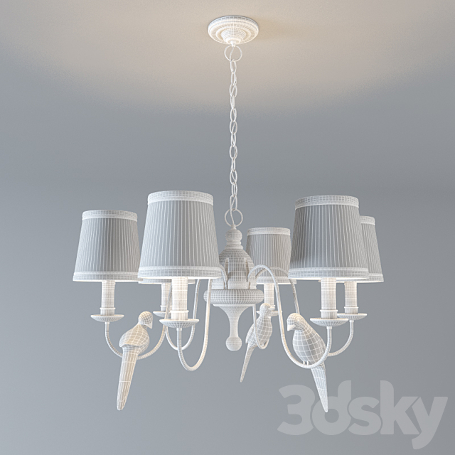 Chandelier – Regina Andrew – Antique Rusted 3DSMax File - thumbnail 2