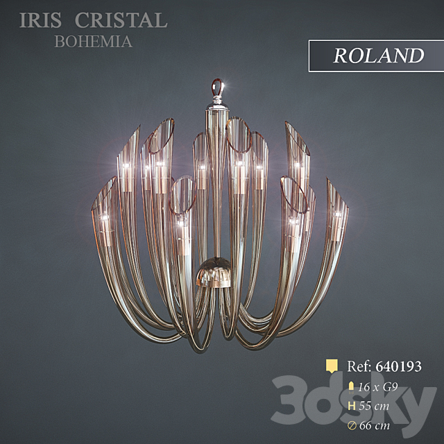 Chandelier ROLAND 3DSMax File - thumbnail 1