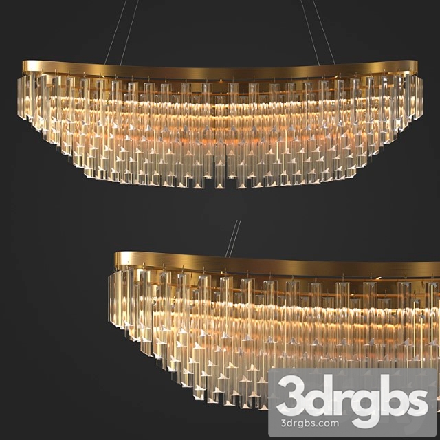 Chandelier romatti ritz 3dsmax Download - thumbnail 1