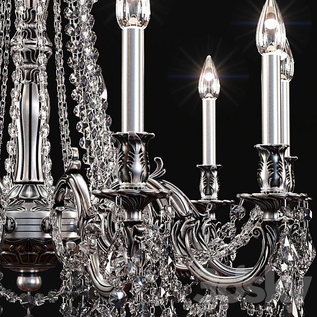 Chandelier Rosallia Collection 9210 3DSMax File - thumbnail 2