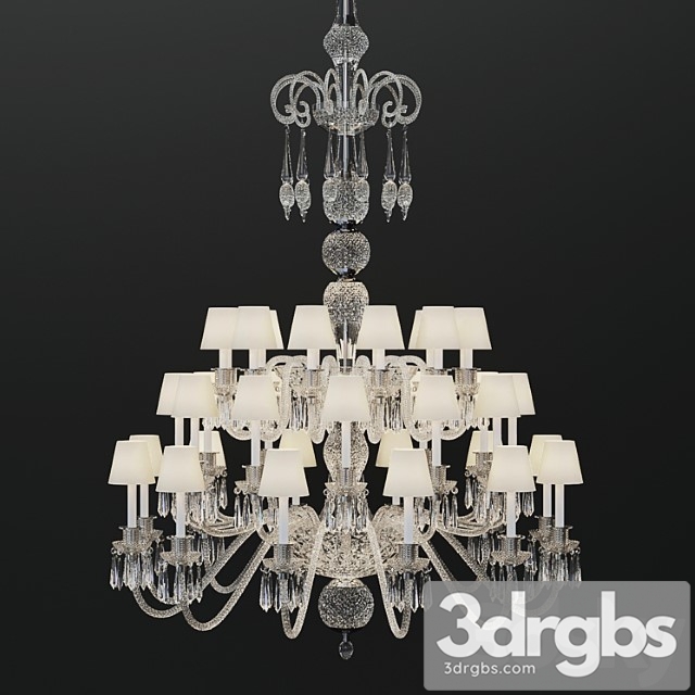 Chandelier Saint Louis To Provasi 3dsmax Download - thumbnail 1