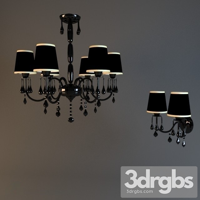 Chandelier Sconce Wunderlich 3dsmax Download - thumbnail 1