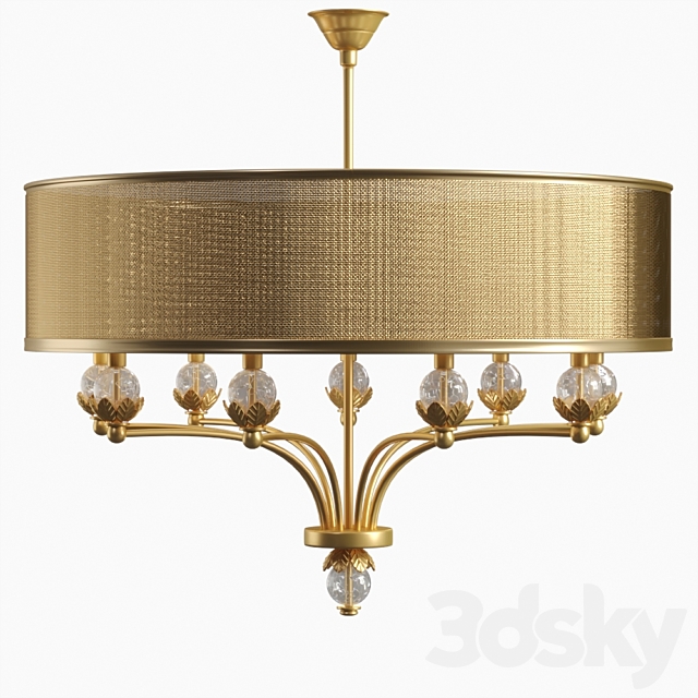 Chandelier SIGMA ELLE DUE 7066-9 3DSMax File - thumbnail 1