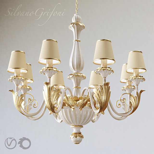 Chandelier Silvano Grifoni 8 3DSMax File - thumbnail 1