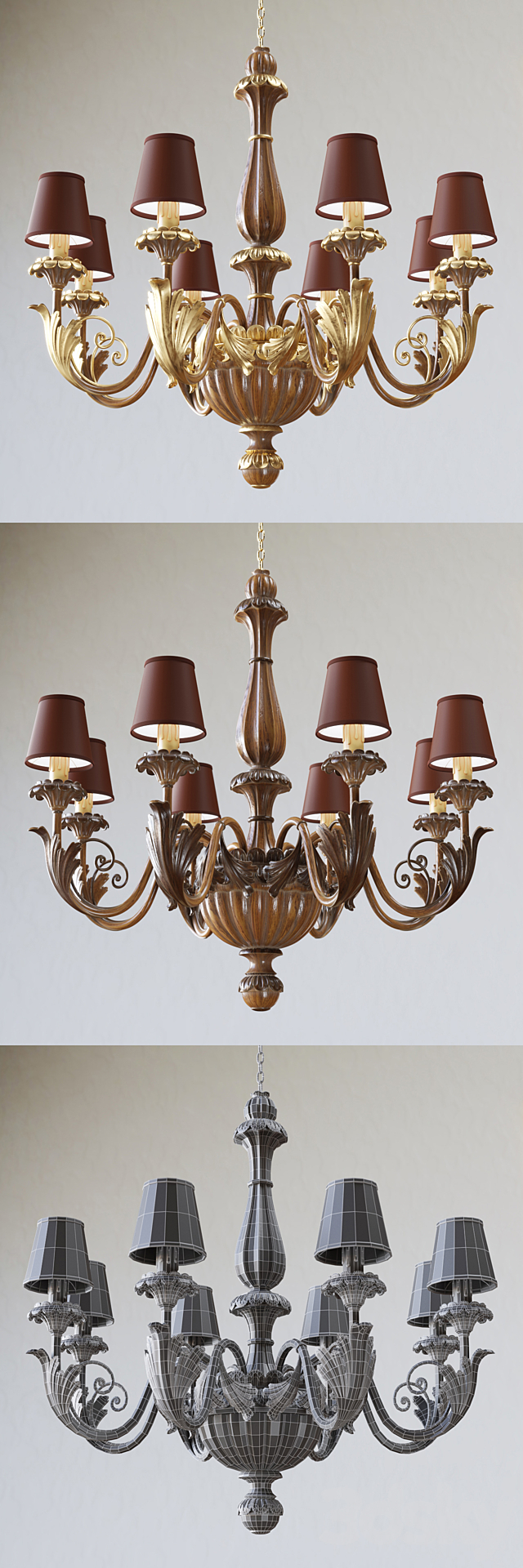 Chandelier Silvano Grifoni 8 3DSMax File - thumbnail 3