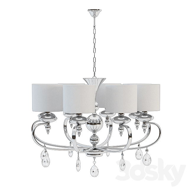 Chandelier Spain P7368_8Ch-1000 3DSMax File - thumbnail 1