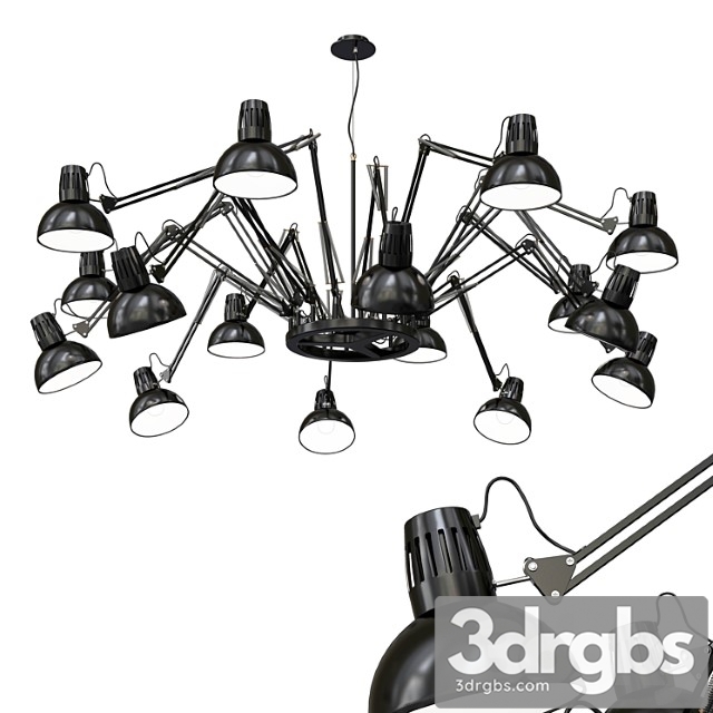 Chandelier Spider 3dsmax Download - thumbnail 1