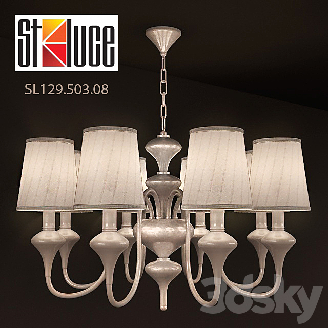 Chandelier St Luce 129.503.08 3DS Max Model - thumbnail 1