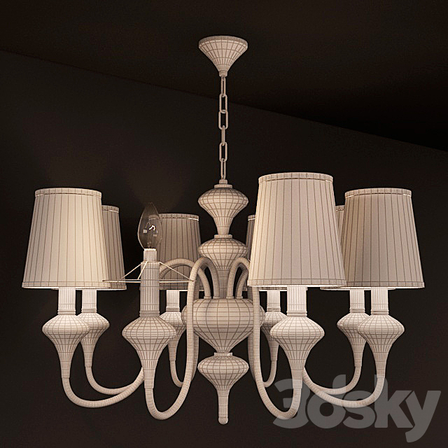 Chandelier St Luce 129.503.08 3DS Max Model - thumbnail 2