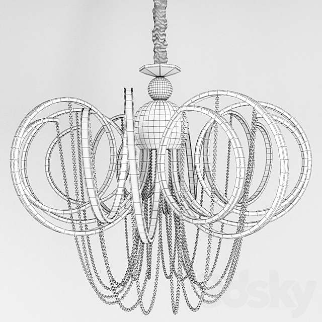 Chandelier ST-Luce Travaso SL959.203.08 3DSMax File - thumbnail 2