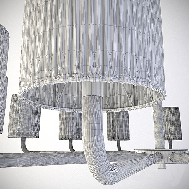 Chandelier SYLCOM (2120_12 K FU) 3DSMax File - thumbnail 3