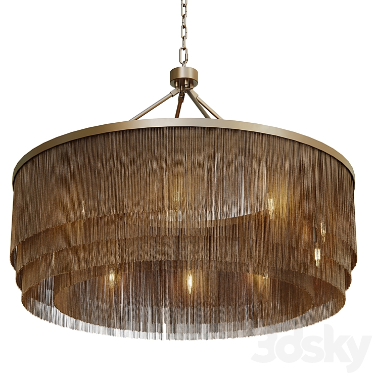 Chandelier Tissot L by Eichholtz 3DS Max Model - thumbnail 1