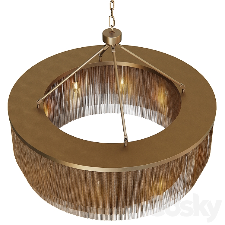 Chandelier Tissot L by Eichholtz 3DS Max Model - thumbnail 2