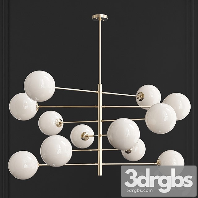 Chandelier Tortora Eichholtz 3dsmax Download - thumbnail 1