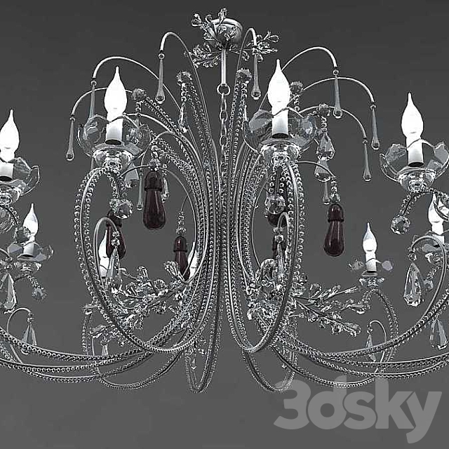 Chandelier Tredici 3DSMax File - thumbnail 1