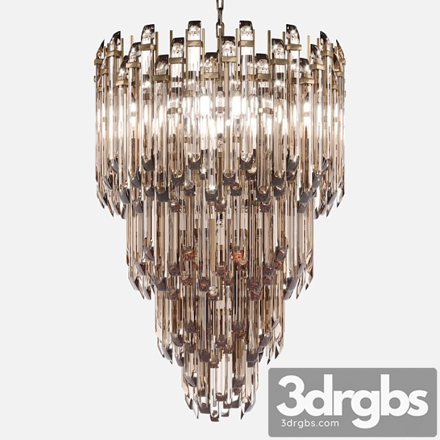 Chandelier visual comfort adele 3dsmax Download - thumbnail 1