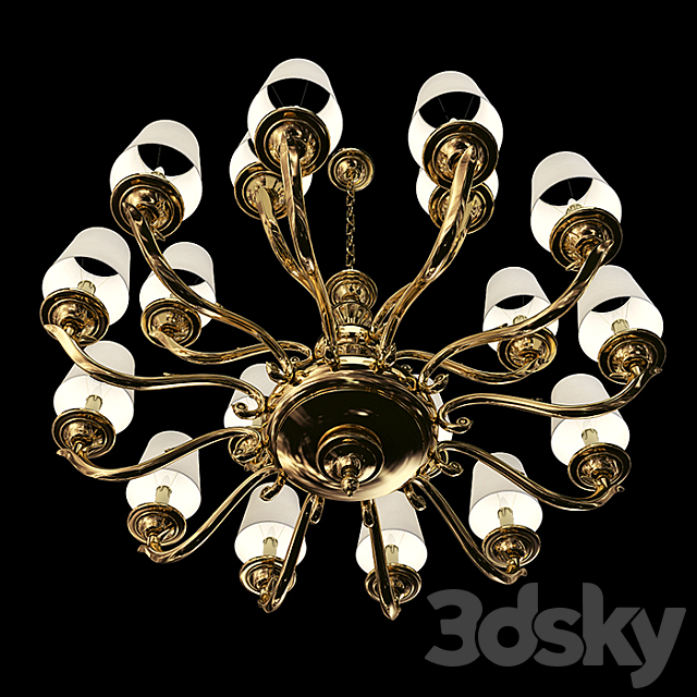 chandelier Zonca (H10505) 3ds Max - thumbnail 2