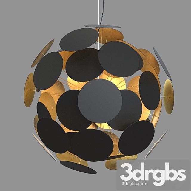 Chandelier zuma line dots. 3dsmax Download - thumbnail 1