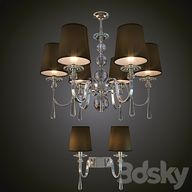 Chandeliers and sconces Newport 3DSMax File - thumbnail 1