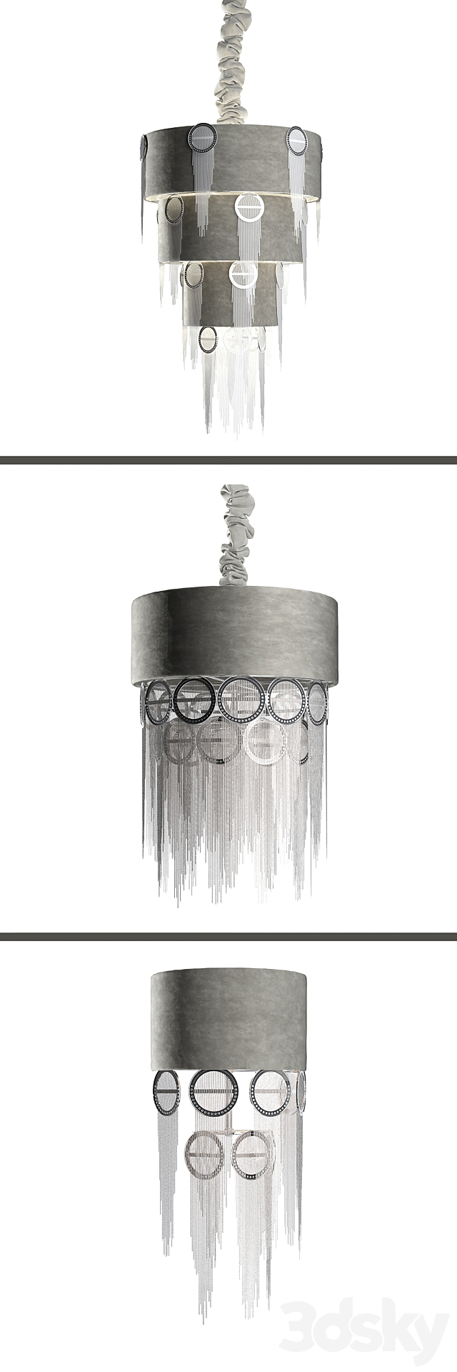 Chandeliers lamps sconces floor lamp Eurolampart collection Belt 3DS Max Model - thumbnail 2